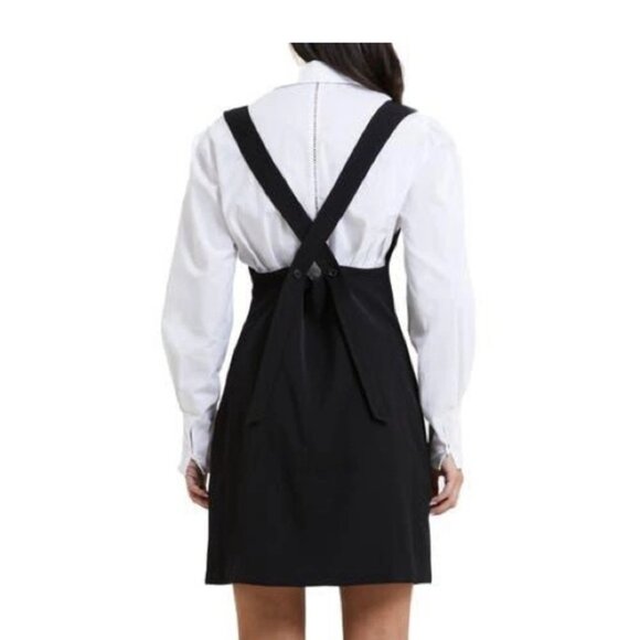 FRENCH CONNECTION Harry Suiting Mini Dress black XL - Picture 3 of 4